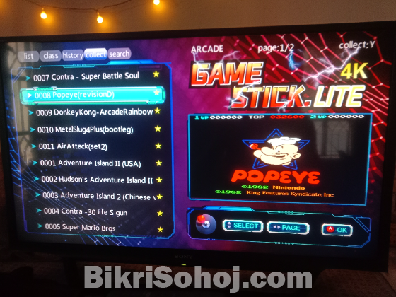 Retro game console. 20000 game. 2.4g wireless console.